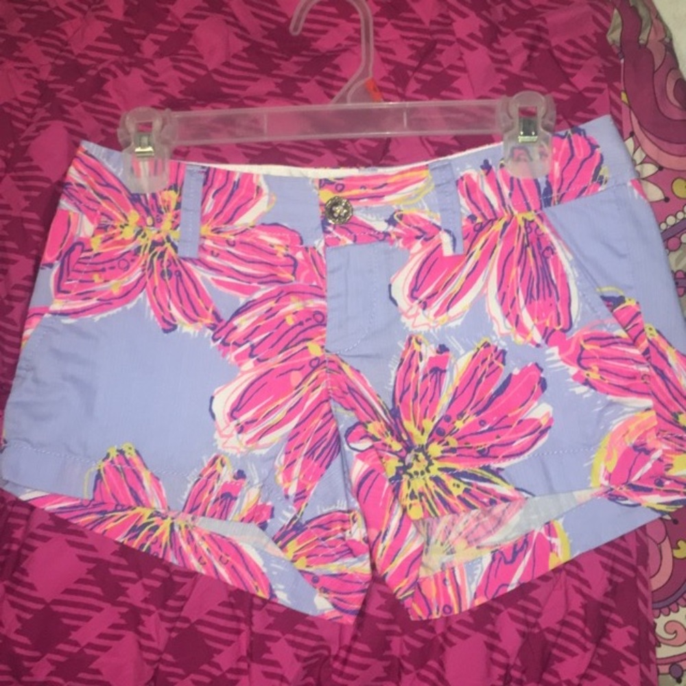 LILLY PULITZER SHORTS ONLY WORN ONCE!!